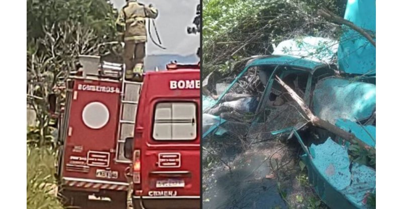 Fotos mostram o helicóptero que caiu no RJ logo após a queda