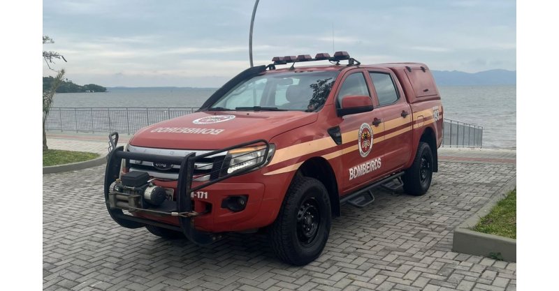  Imaruí / Corpo de Bombeiros da cidade ganha viatura 4×4 para reforçar operações na região