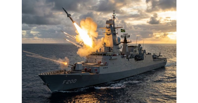  ITAJAI / Sistema de mísseis/canhões de última geração: como é a Fragata Cunha Moreira, novo navio de guerra da Marinha