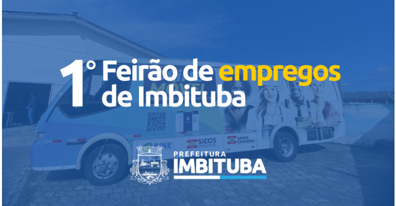 1º Feirão de Empregos com mais de 100 vagas disponíveis será nesta quinta-feira (07)
