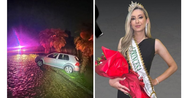 1ª Princesa de cidade de SC é identificada como vítima que morreu atropelada em saída de festa