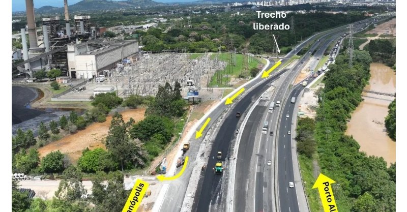 A liberação acontecerá na via marginal Norte, em frente à empresa Diamante/Complexo Termoelétrico Jorge Lacerda/Tractebel