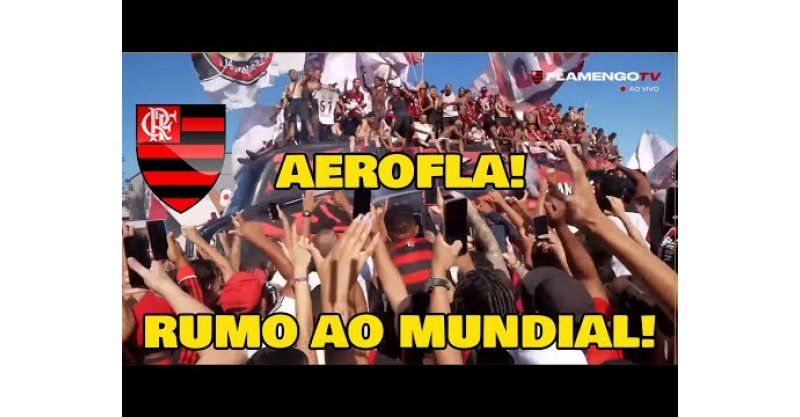 AeroFla para o Catar tem confusão, pedras e bombas de gás no Galeão  