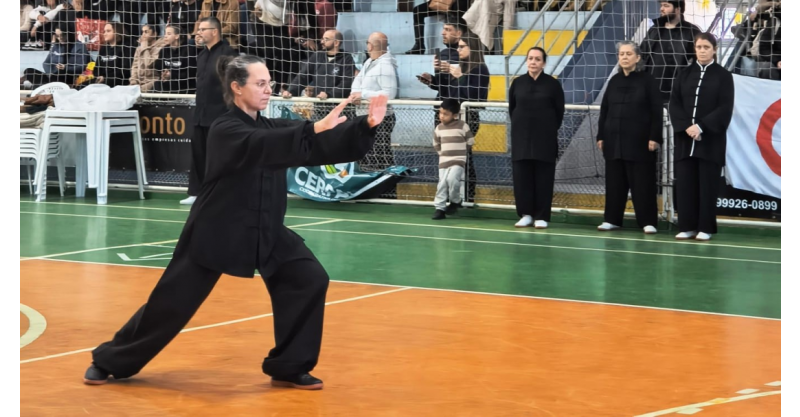Atleta imbitubense conquista três ouros e é destaque no 31º Campeonato Catarinense de Kung Fu Wushu