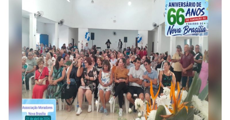 Bairro Nova Brasília celebra 66 anos com serviços gratuitos, cultura e homenagem a moradores centenários