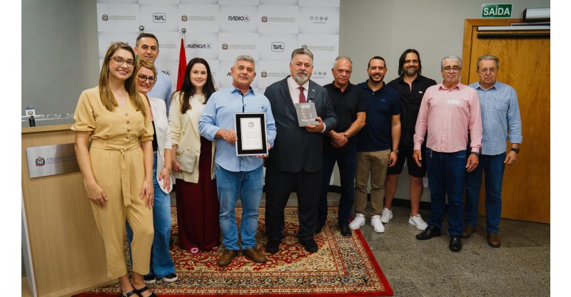 Biografia de Zaga da INKOR recebe moção de reconhecimento na Assembleia Legislativa de Santa Catarina