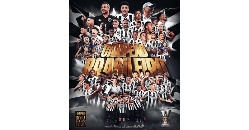 Botafogo é o campeão do Brasileirão 2024: uma temporada para a história