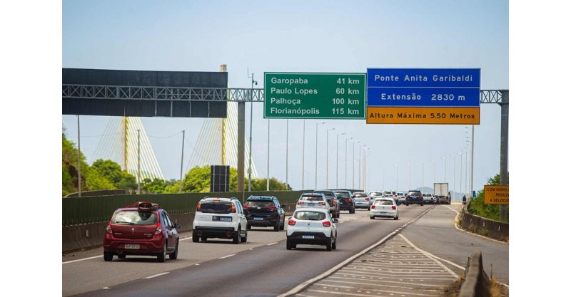 Concessionária estima tráfego de 3 milhões de veículos na BR-101 no fim do ano