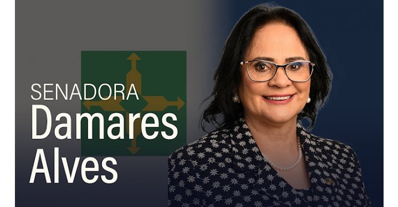 Damares Alves alerta que a Papuda oferece riscos à saúde de Jair Bolsonaro