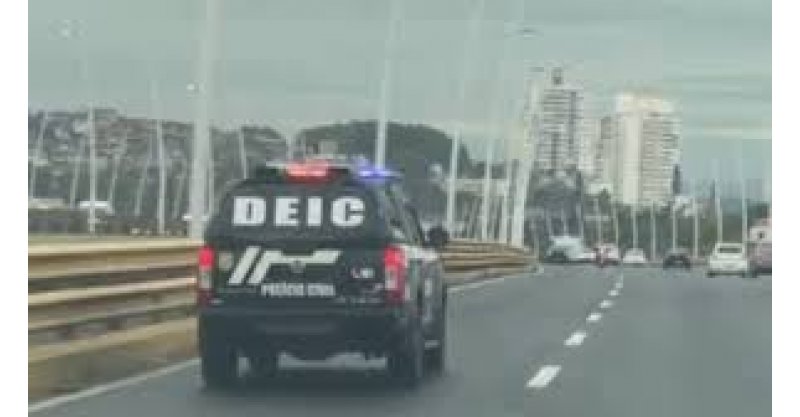DRACO prende dois suspeitos de ligação com Comando Vermelho em Florianópolis