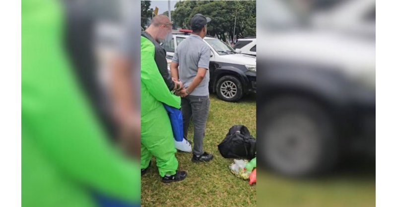 ETs contra o crime: policias disfarçados prendem homens por venda de bebida ilegal em megabloco