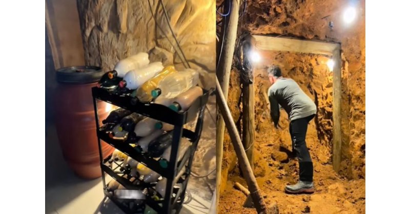 Fim dos tempos? Moradores de SC constróem bunkers para sobreviver isolados por anos