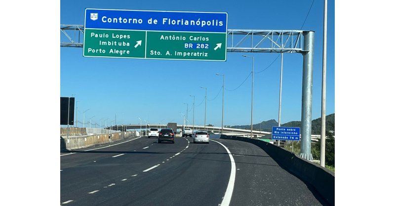 Florianópolis / BR-101: radares fixos serão ativados nesta semana no Contorno Viário da Grande Florianópolis