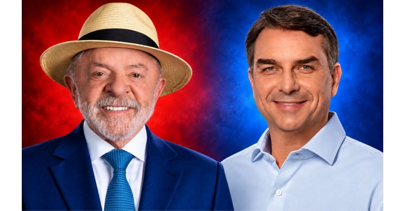 Flávio Bolsonaro eleva vantagem sobre Lula no Polymarket após atingir 83,7%; eleição acumula R$ 968 milhões em negociações