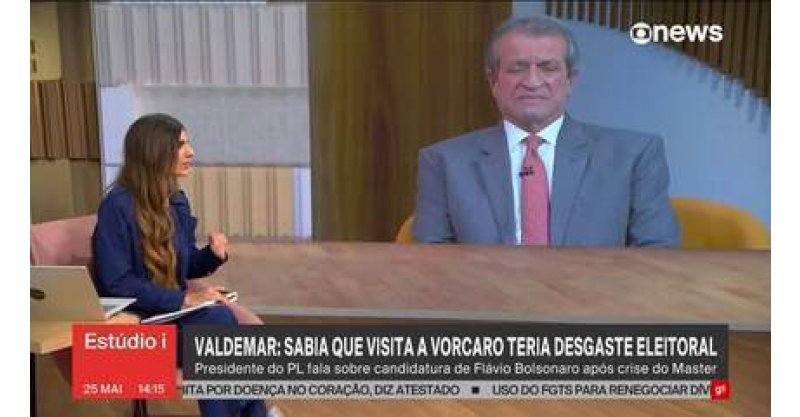 'Foi visitar para ver se conseguia o restante do dinheiro', diz Valdemar sobre reunião de Flávio com Vorcaro usando tornozeleira eletrônica