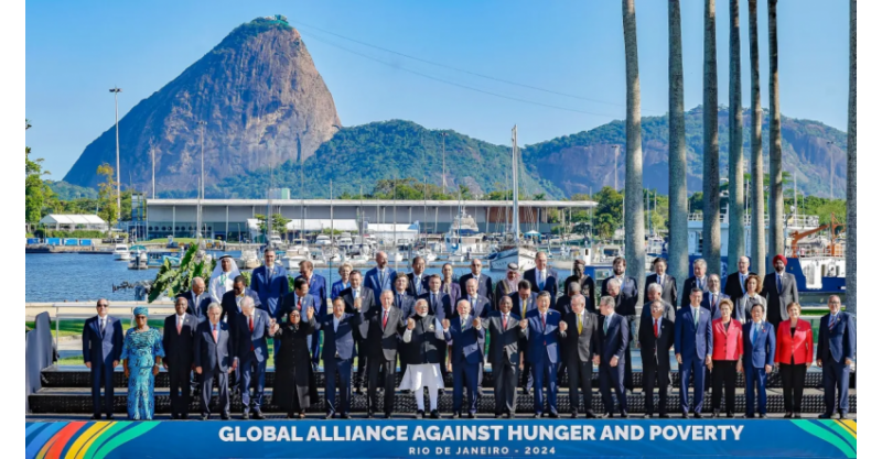 G20 encerra com Biden sorridente em foto oficial, mas sem Milei entre os líderes mundiais