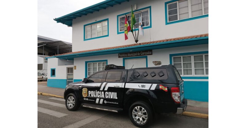 Garopaba / Contratos sob suspeita /  Polícia Civil investiga fraudes na Prefeitura do município