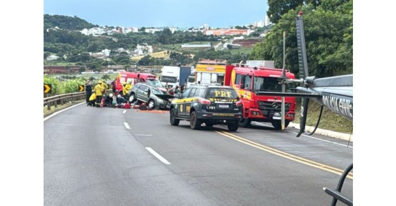 Homem morre após grave acidente e carreta foge do local em SC
