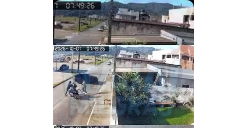 Homem é sequestrado em plena luz do dia em rua de Itajaí e caso intriga investigadores