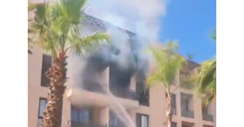 Hotel de Cristiano Ronaldo fica em chamas após incêndio em Marrocos