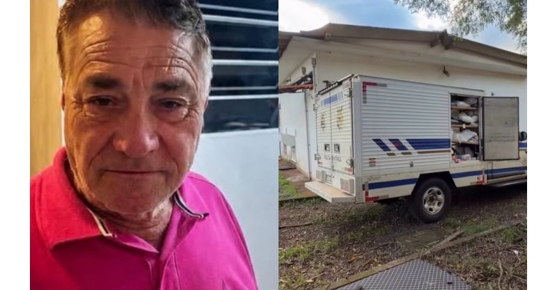 Idoso desaparecido é encontrado morto com fio enrolado no pescoço e enterrado com as mãos e pés amarrados em SC