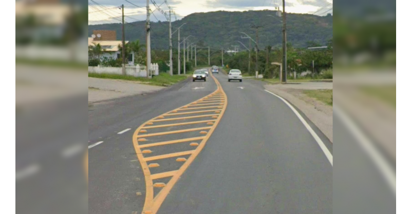 Imaruí / Colisão entre duas motos e um carro deixa motociclista gravemente ferido na SC-434
