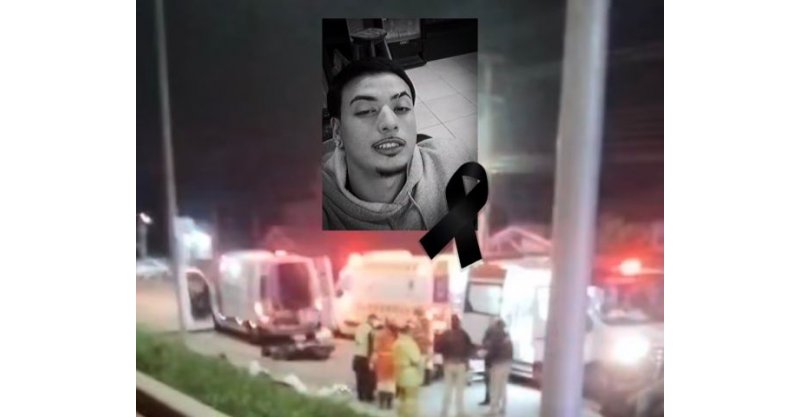 IMBITUBA / Jovem de 19 anos morre após acidente de moto na BR-101