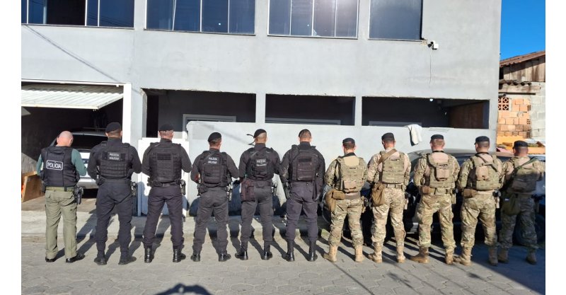 Imbituba / Laguna - GAECO deflagra operação contra organização criminosa nas cidades e mais duas cidades de SC