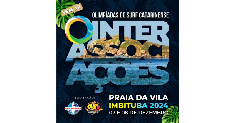 Imbituba / Olimpíadas do Surf Catarinense desembarcam na ZIMBA em dezembro