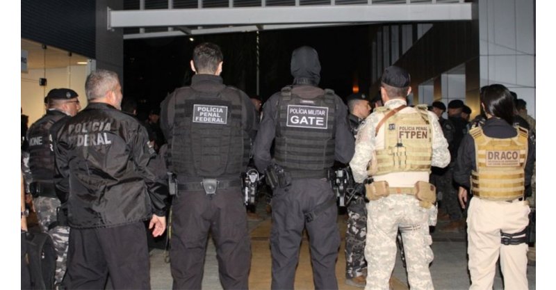 Imbituba / PF cumpre mandados na cidade durante megaoperação nacional contra o crime organizado