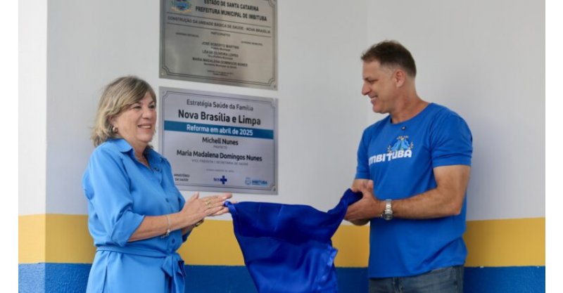 IMBITUBA / Prefeitura entrega melhorias na Estratégia Saúde da Família de Nova Brasília