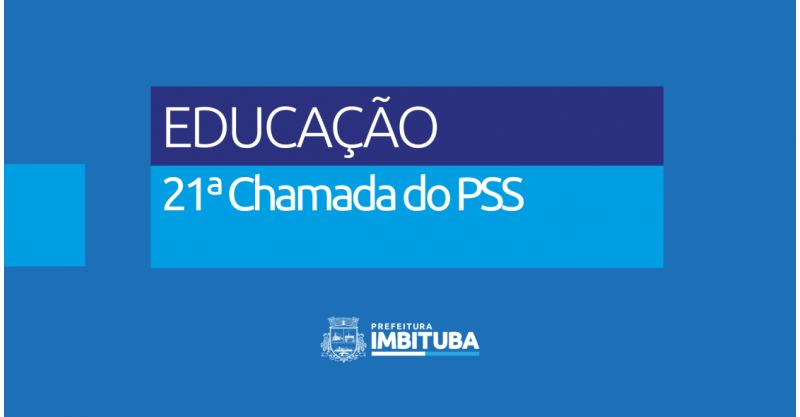 Imbituba realiza 21ª chamada do Processo Seletivo para professores temporários