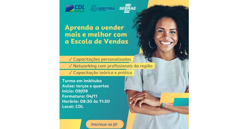 Imbituba recebe primeira turma da Escola de Vendas do Sebrae/SC