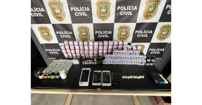 Influenciador é preso em Blumenau por vender anabolizantes e maus-tratos