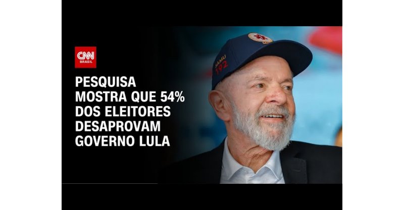 Ipespe: 54% dos brasileiros desaprovam governo Lula; 41% aprova 