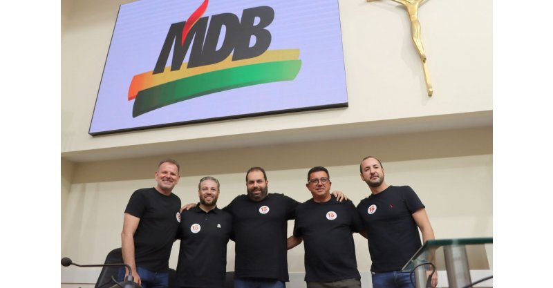 João Cobalchini é eleito presidente do MDB de Florianópolis
