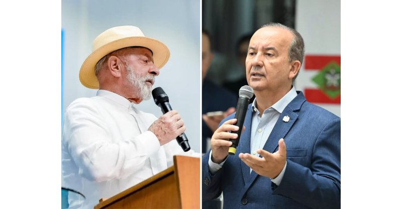 Lula diz que investiu em SC mesmo com Jorginho Mello como ‘maior inimigo’; governador rebate