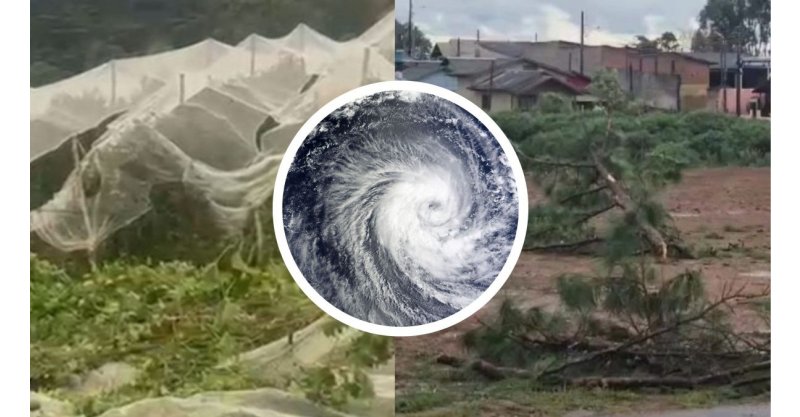 Meteorologista confirma tornado na Serra Catarinense