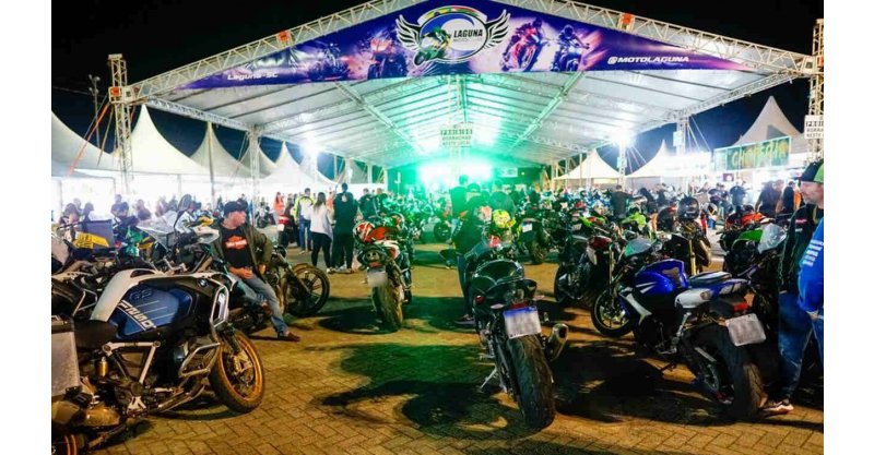 Moto Laguna de Inverno deve reunir cerca de mil pessoas durante as comemorações dos 350 anos de Laguna