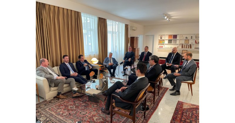Na Embaixada do Brasil na China, deputados catarinenses defendem protocolo sanitário regionalizado
