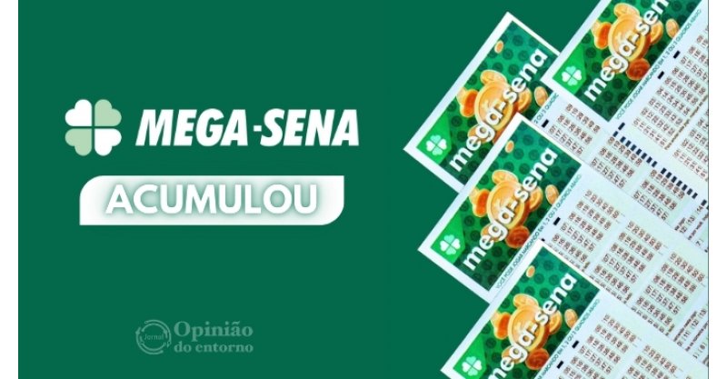 Ninguém acerta as seis dezenas da Mega-Sena 2952 e prêmio acumula em R$ 58 milhões; veja números sorteados