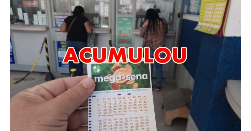 Ninguém acerta dezenas, e prêmio da Mega-Sena acumula em R$ 42 milhões; veja números desta quinta