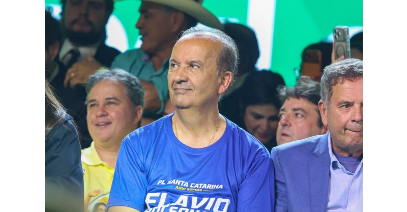'Não tive em 2022’: Jorginho Mello agradece ‘timaço’ e revela planos de governo em convenção do PL em SC