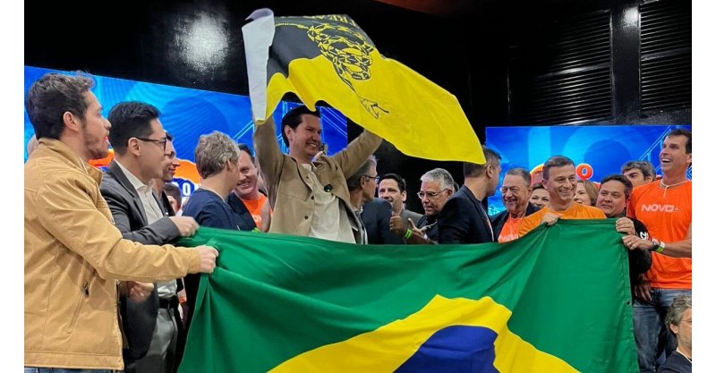NOVO reivindica vaga ao Senado para apoiar reeleição de Jorginho