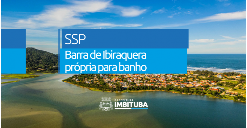 Novo relatório do IMA aponta Barra de Ibiraquera como própria para banho