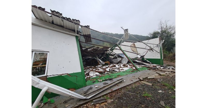 O que é ‘microexplosão’? Entenda fenômeno que atingiu Oeste de SC