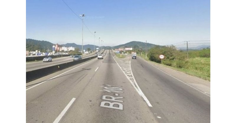 Obras do novo viaduto da BR-101 alteram trânsito no acesso a Itajaí