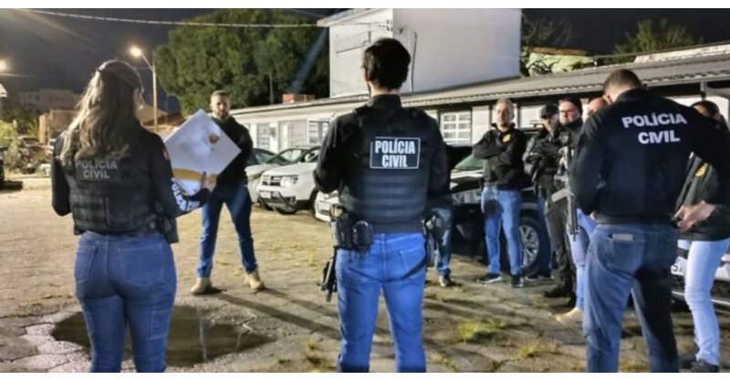 Operação da Polícia Civil prende três suspeitos após furto milionário em lotérica na Grande Florianópolis