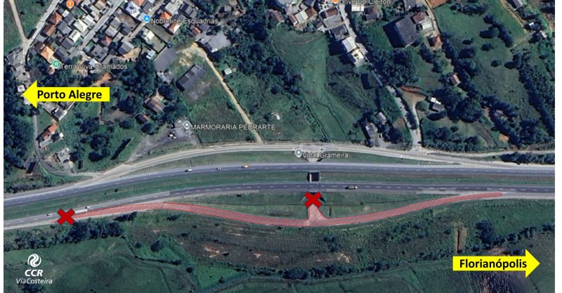 Paulo Lopes ganha nova rotatória para retorno no km 250 da BR-101 Norte