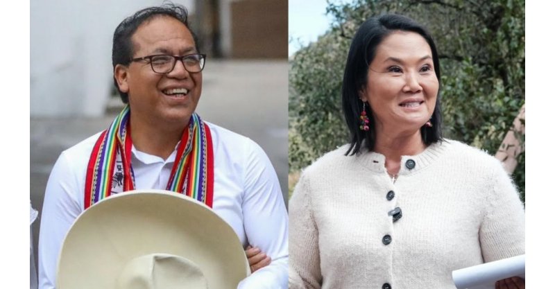 Peru processa 100% das atas, mas eleição segue indefinida; rival de Keiko pede recontagem